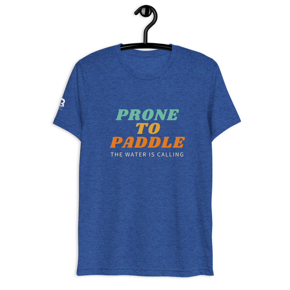 Prone To Paddle Retro Typo Short sleeve t-shirt